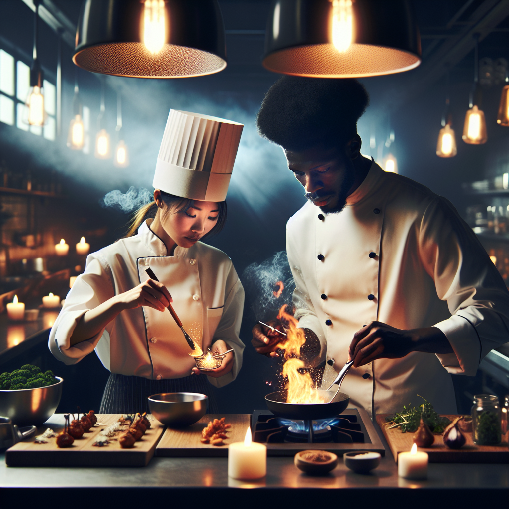 Learn advanced cooking techniques from chefs