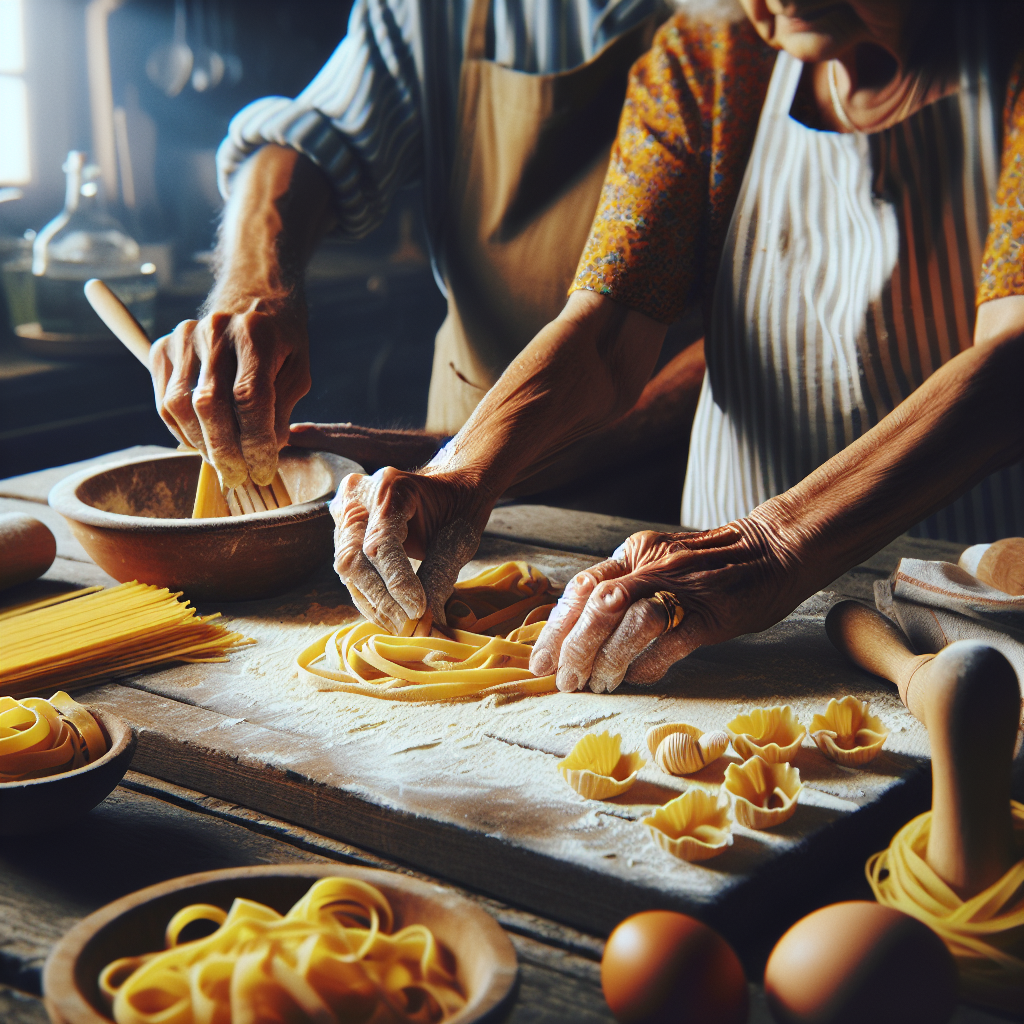 Learn to make pasta from an Italian grandmother