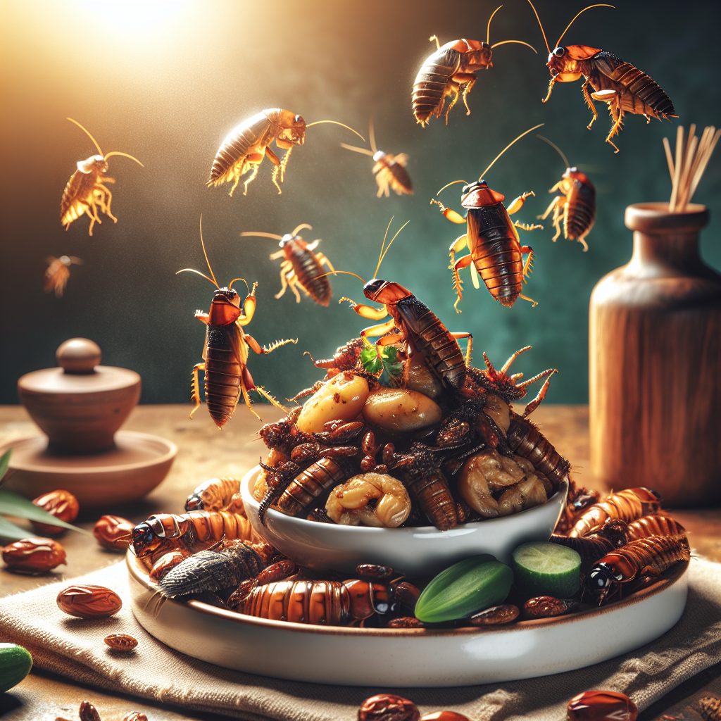 Eat insects as a delicacy in their native culture