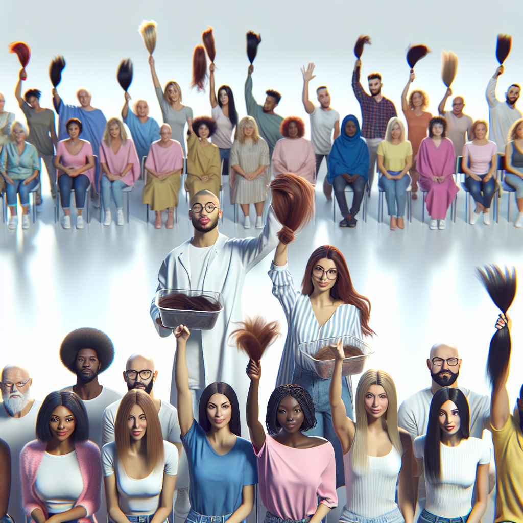 Donate your hair to make wigs for cancer patients