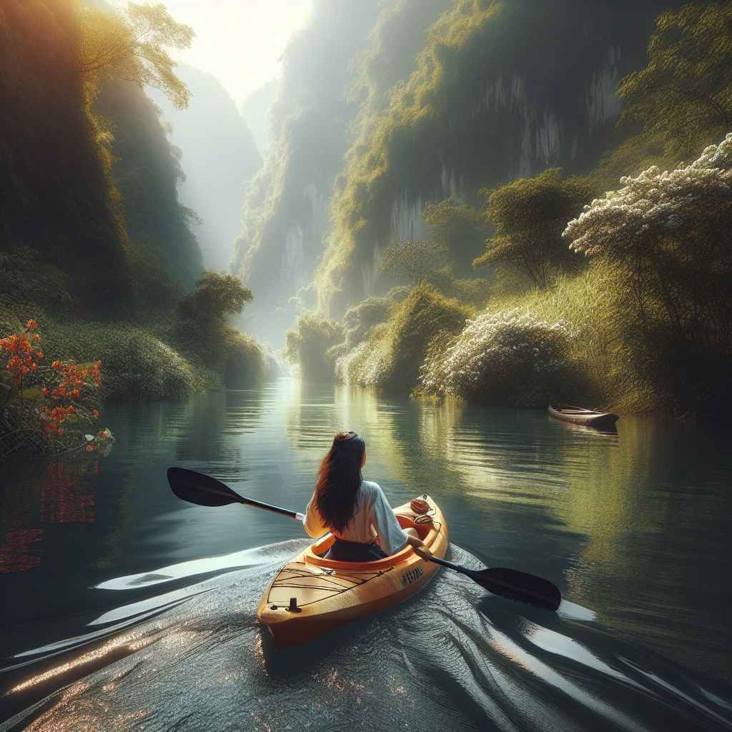 Go kayaking down a scenic river