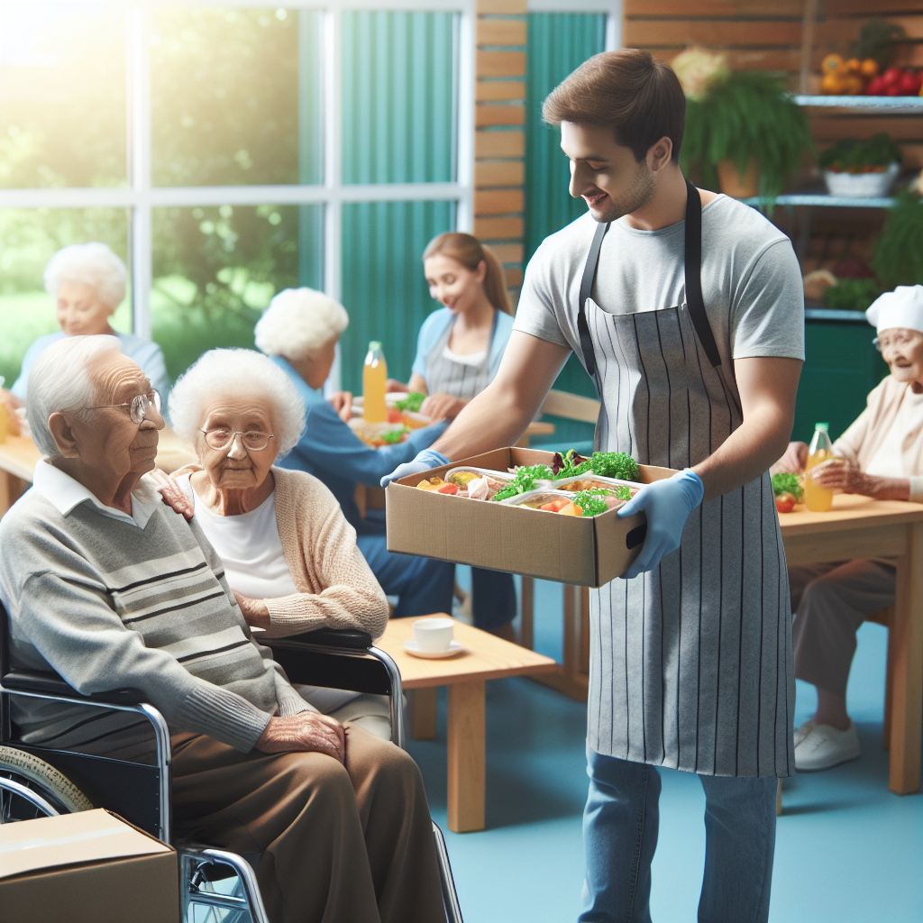 Deliver meals to elderly or disabled people
