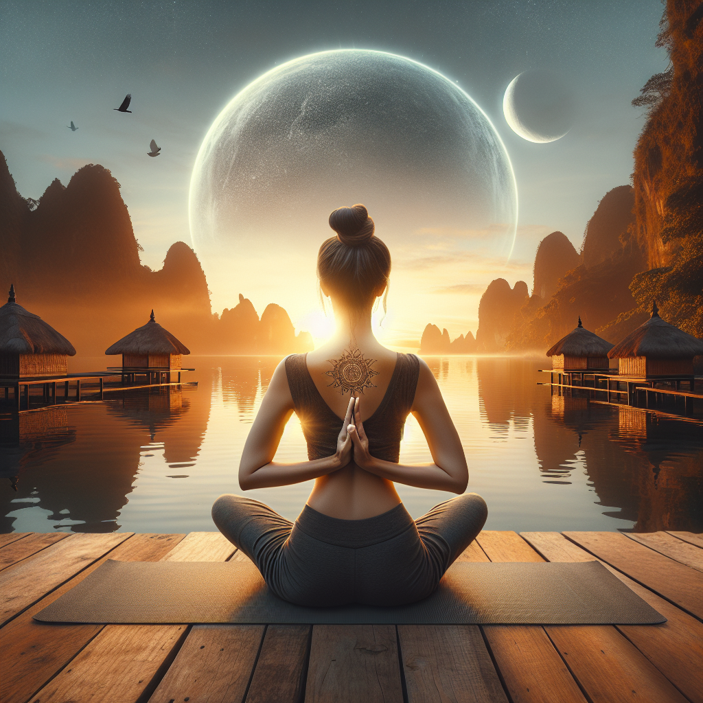 Learn yoga and practice daily for a year