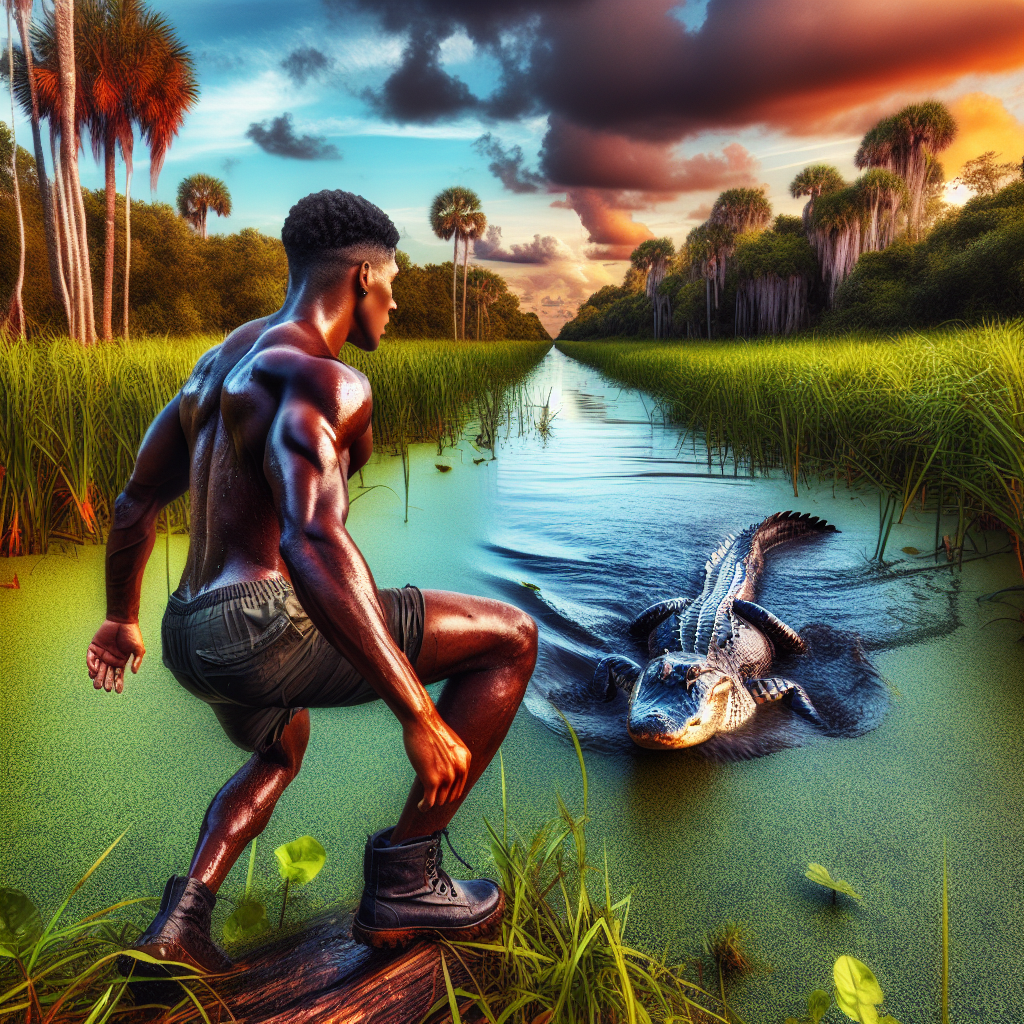 Wrestle an alligator in Florida