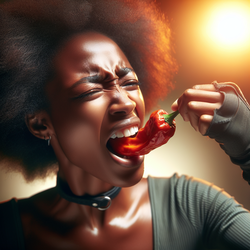 Eat a ghost pepper without water