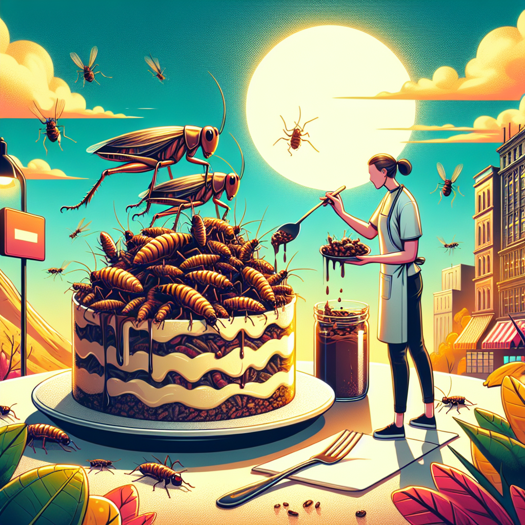 Eat nothing but insects for a week