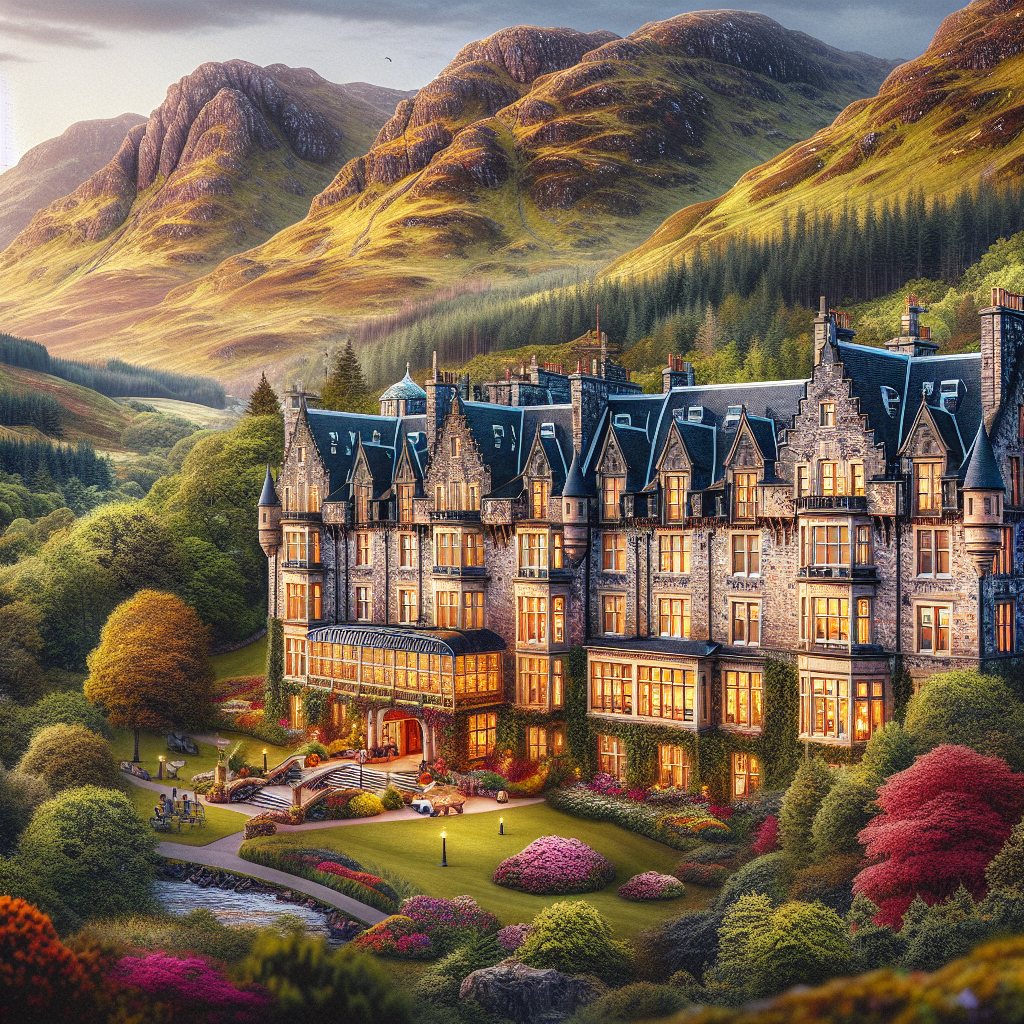 Stay in a castle hotel in Scotland