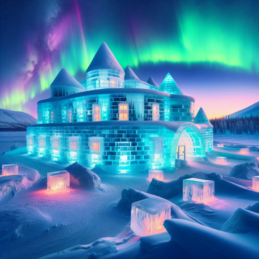 Stay in an ice hotel in Lapland