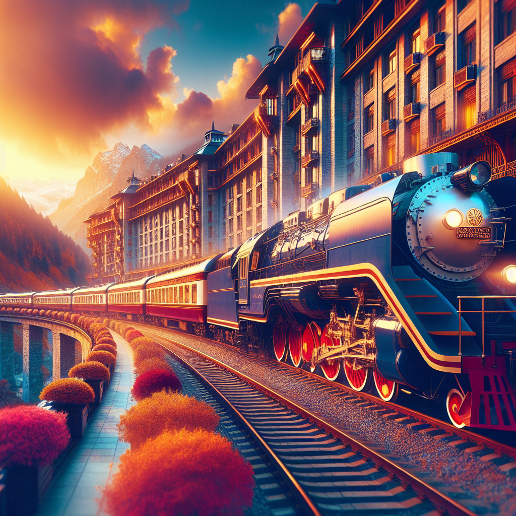 Take the Orient Express luxury train