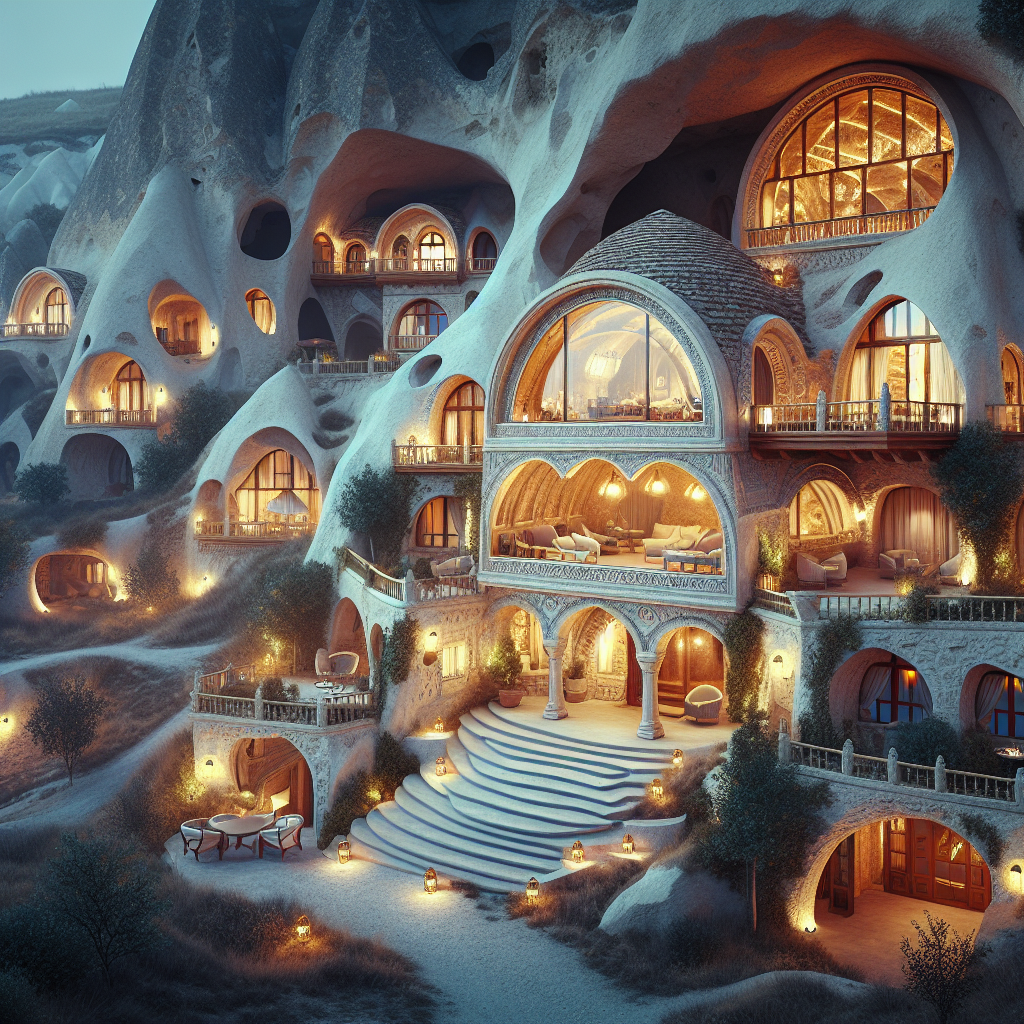Stay in a luxury cave hotel in Cappadocia