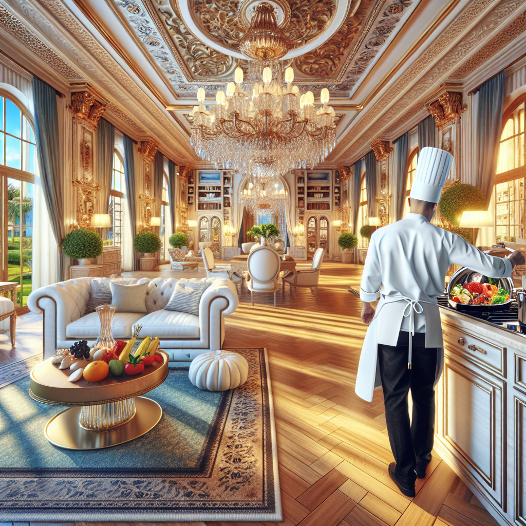 Stay in a luxury villa with personal chef