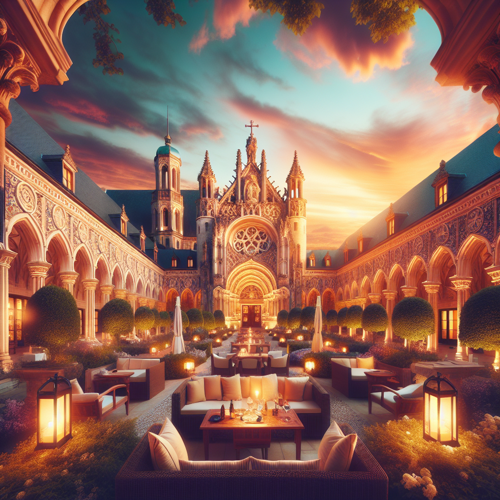 Stay in a luxury monastery turned hotel
