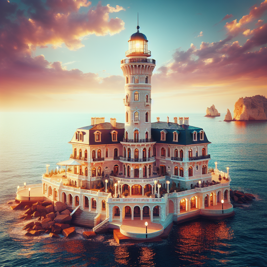 Stay in a luxury lighthouse hotel