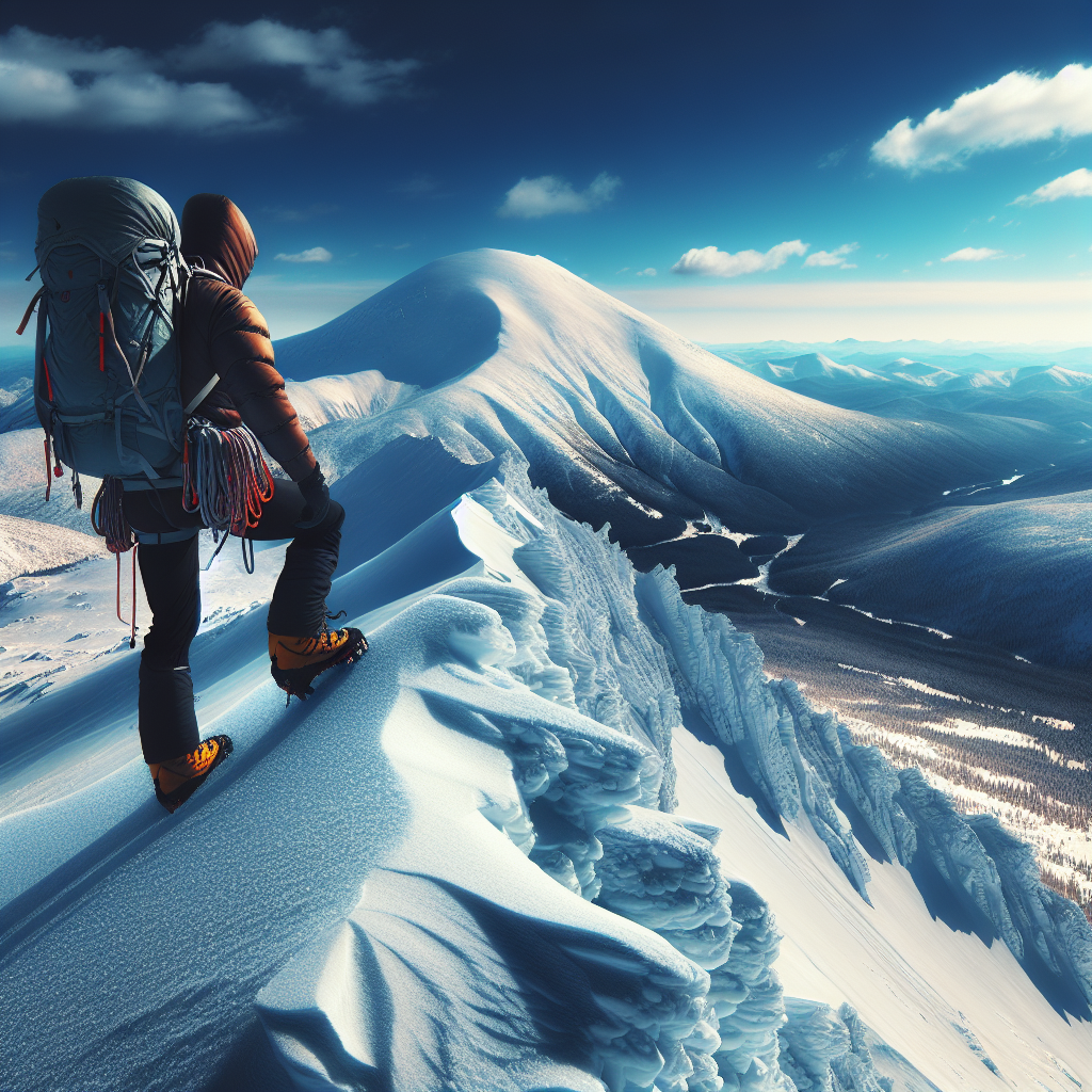 Climb Mount Washington in winter