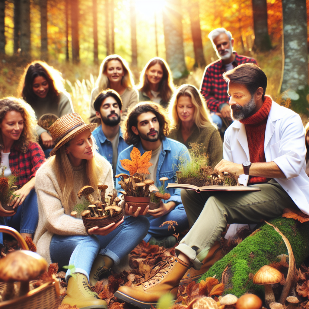 Take a foraging class with a mycologist