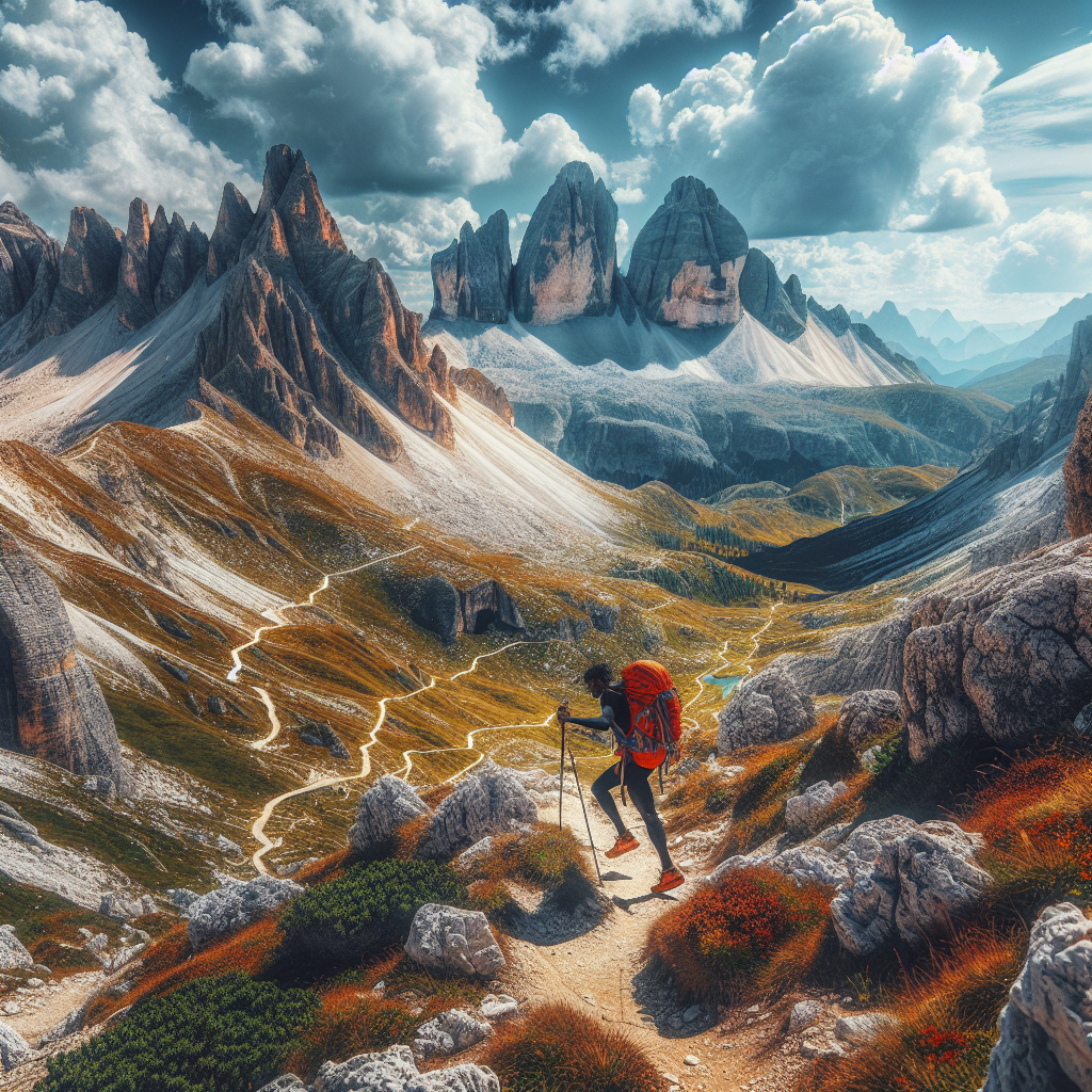 Trek through the Dolomites