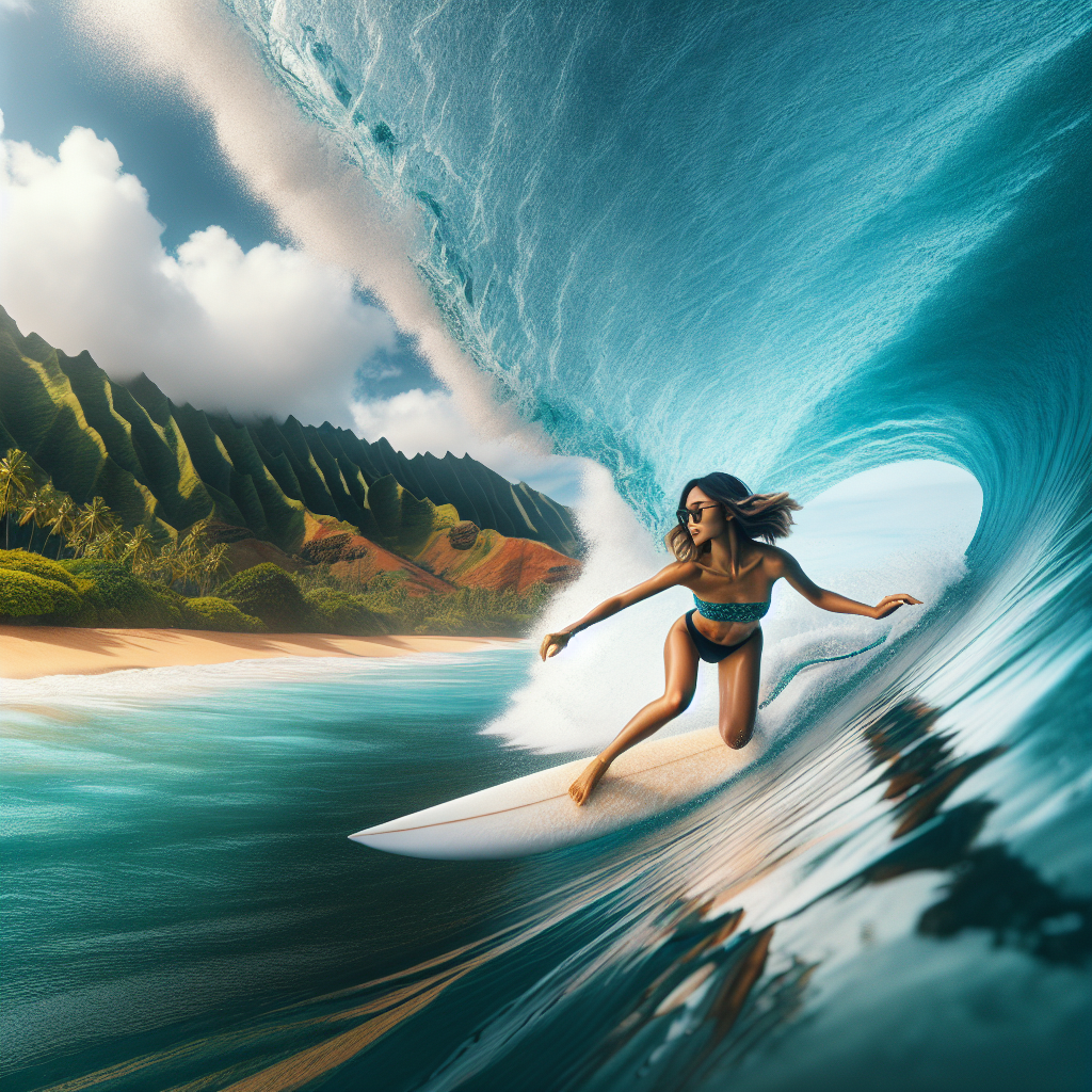 Surf the perfect wave in Hawaii