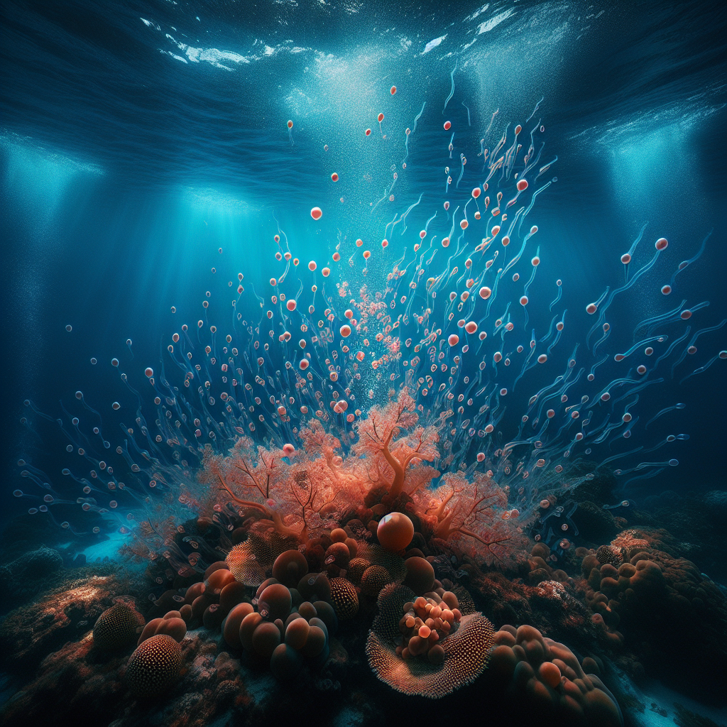 Witness a coral spawning event
