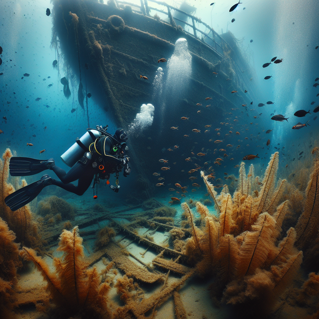 Dive a shipwreck