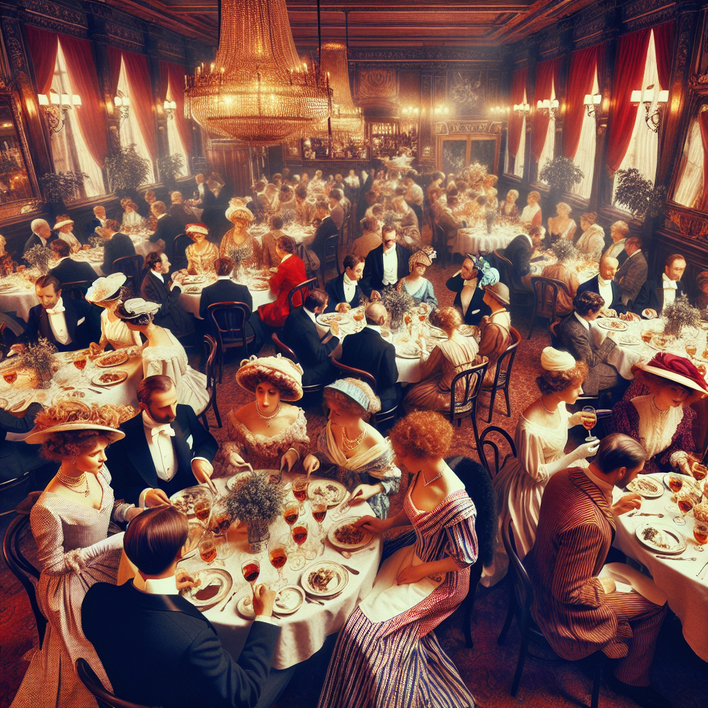 Eat at a restaurant with a dress code from another era