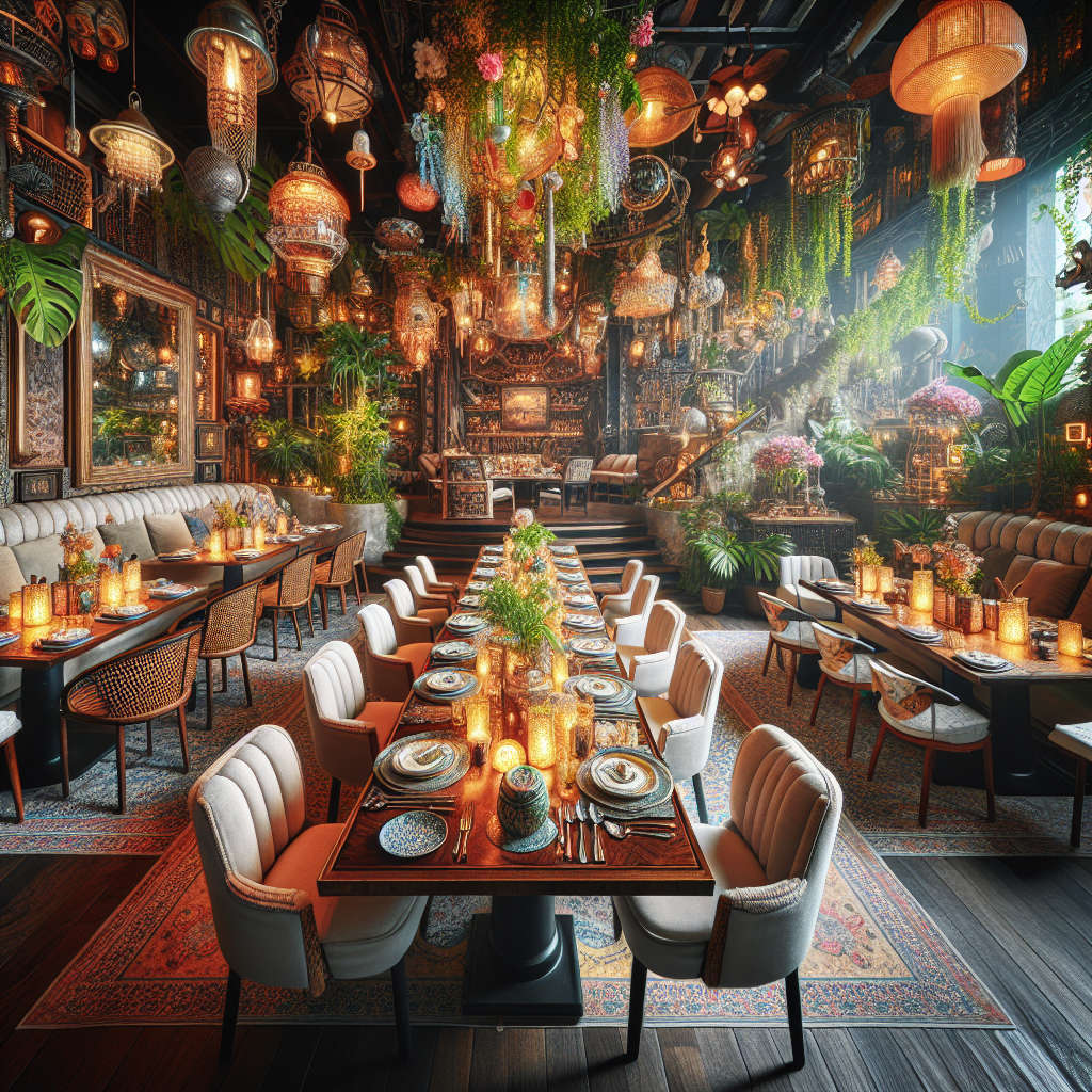 Eat at a restaurant that changes its theme monthly