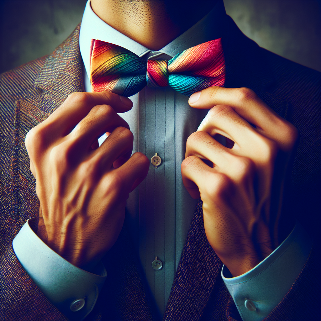 Learn to tie a perfect bow tie