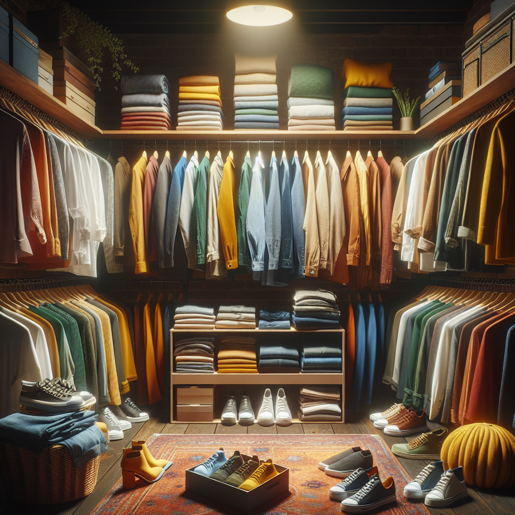 Create a capsule wardrobe with essential pieces