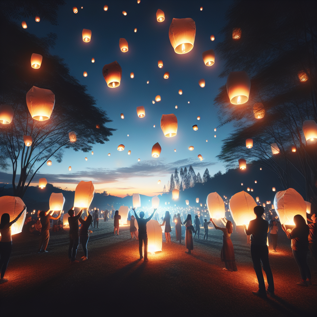 Attend a lantern festival