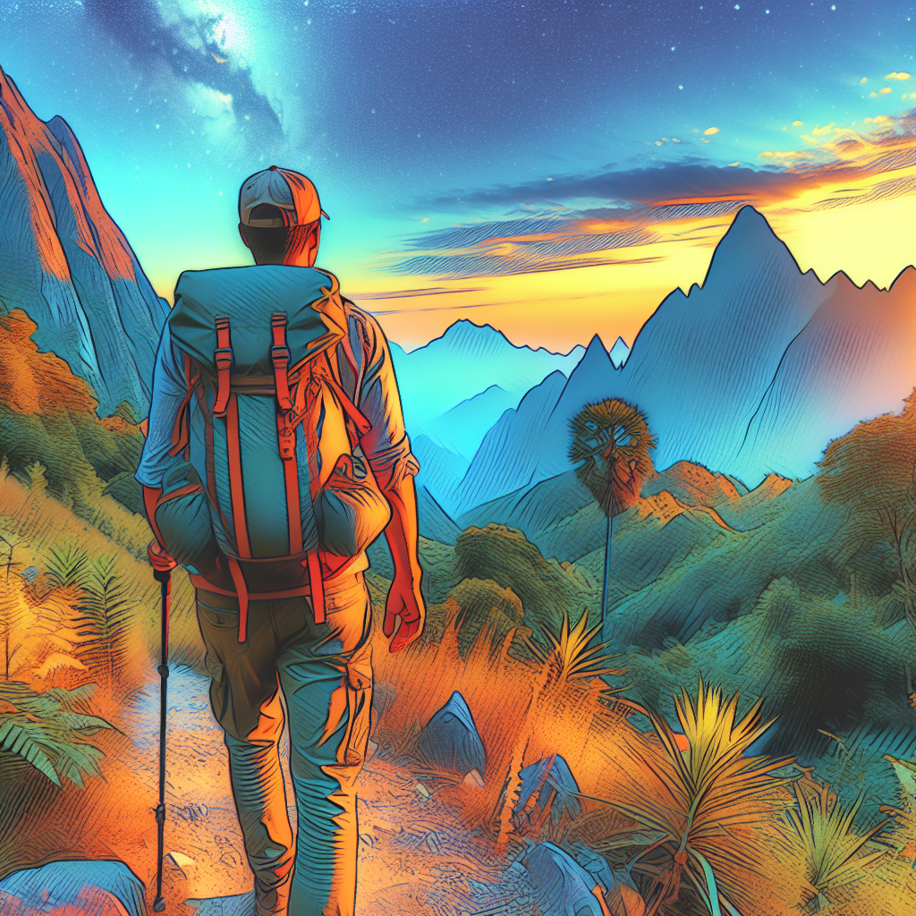 Go on a solo hiking expedition for a week