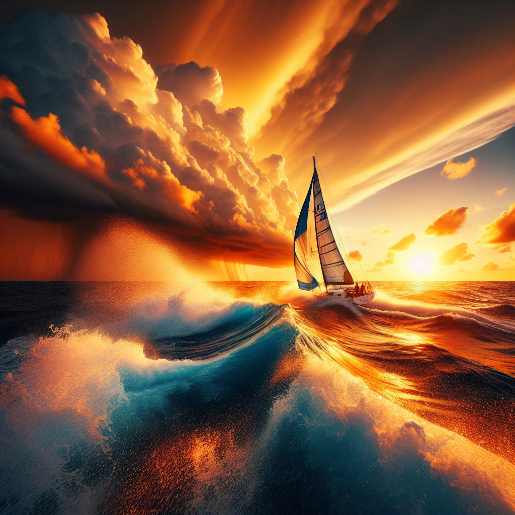 Take a solo sailing trip for several days
