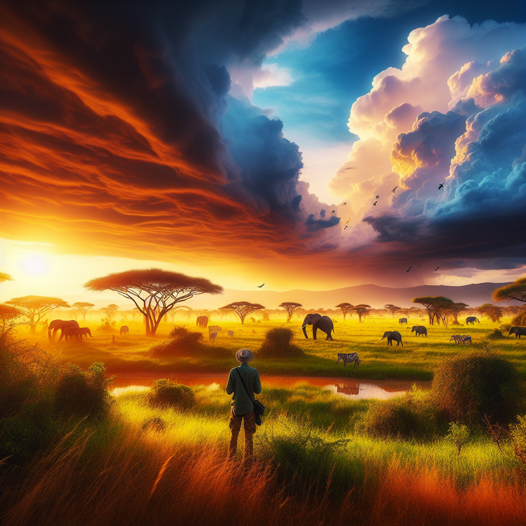Go on a solo wildlife safari in Africa