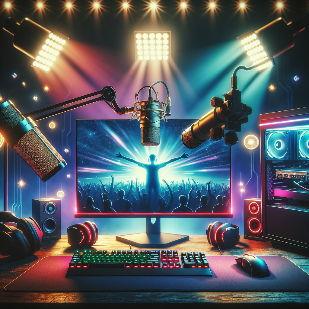 Become a professional video game streamer