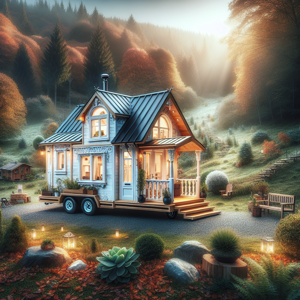 Build a tiny house on wheels and live mobile