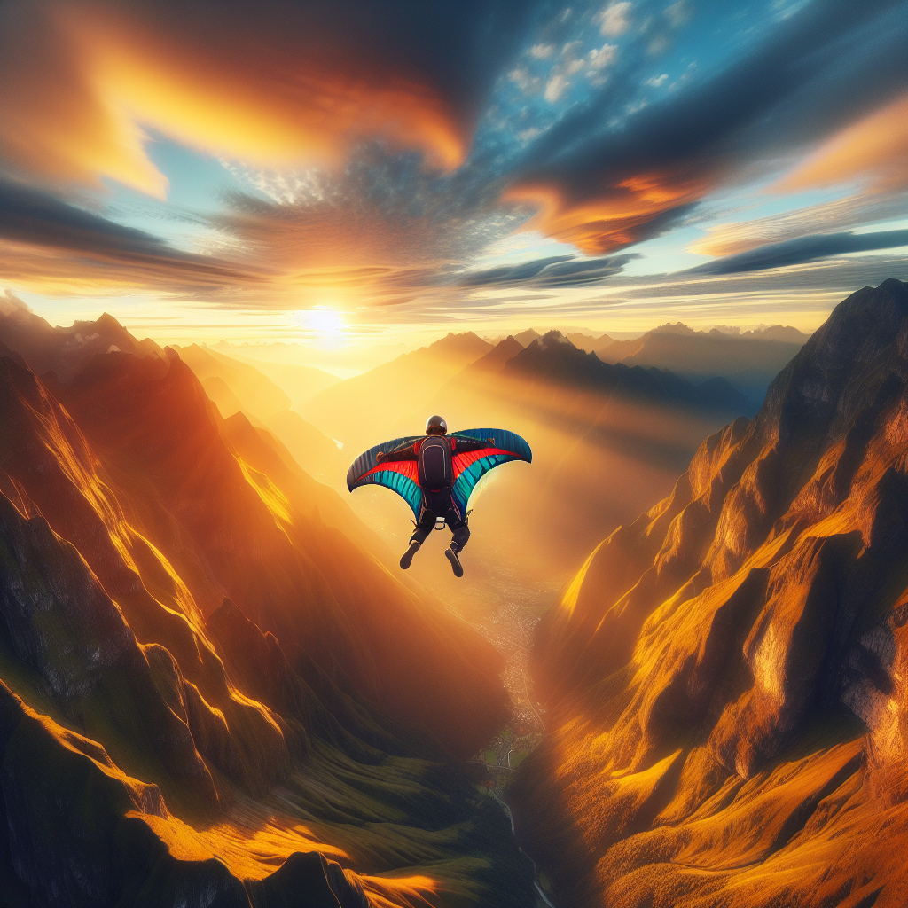 Become a professional wingsuit flyer
