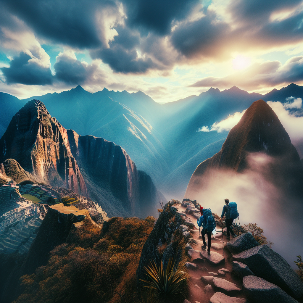 Climb to Machu Picchu via the Inca Trail