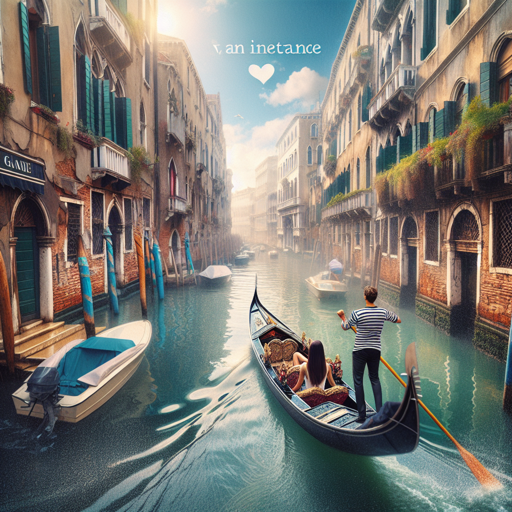 Take a gondola ride through Venice canals