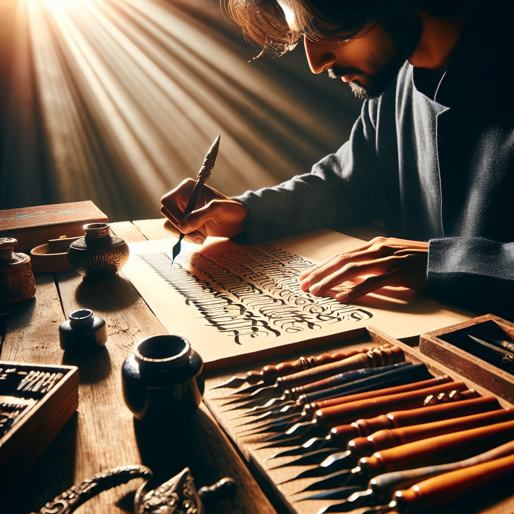 Learn calligraphy and beautiful handwriting