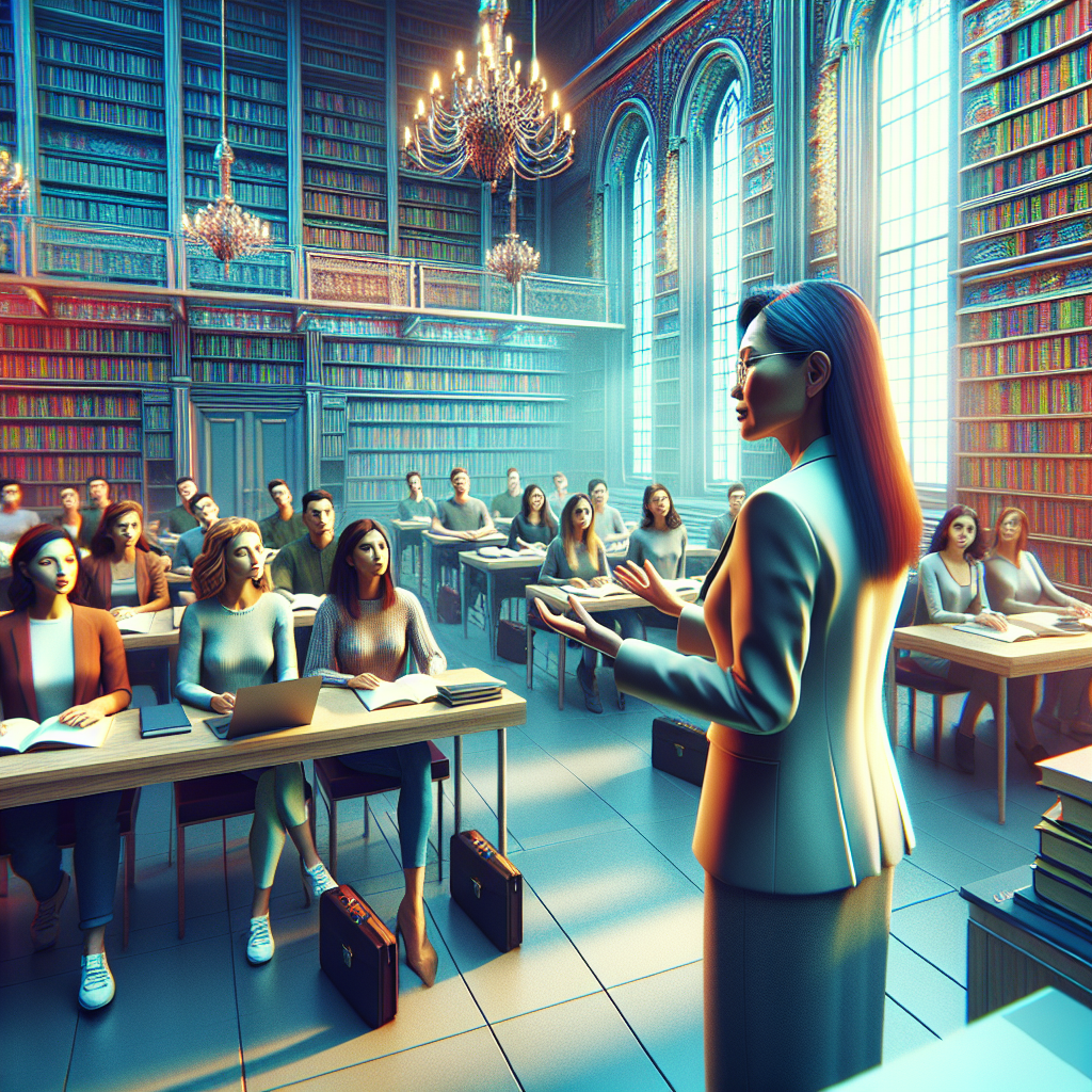 Become a guest lecturer at a top university