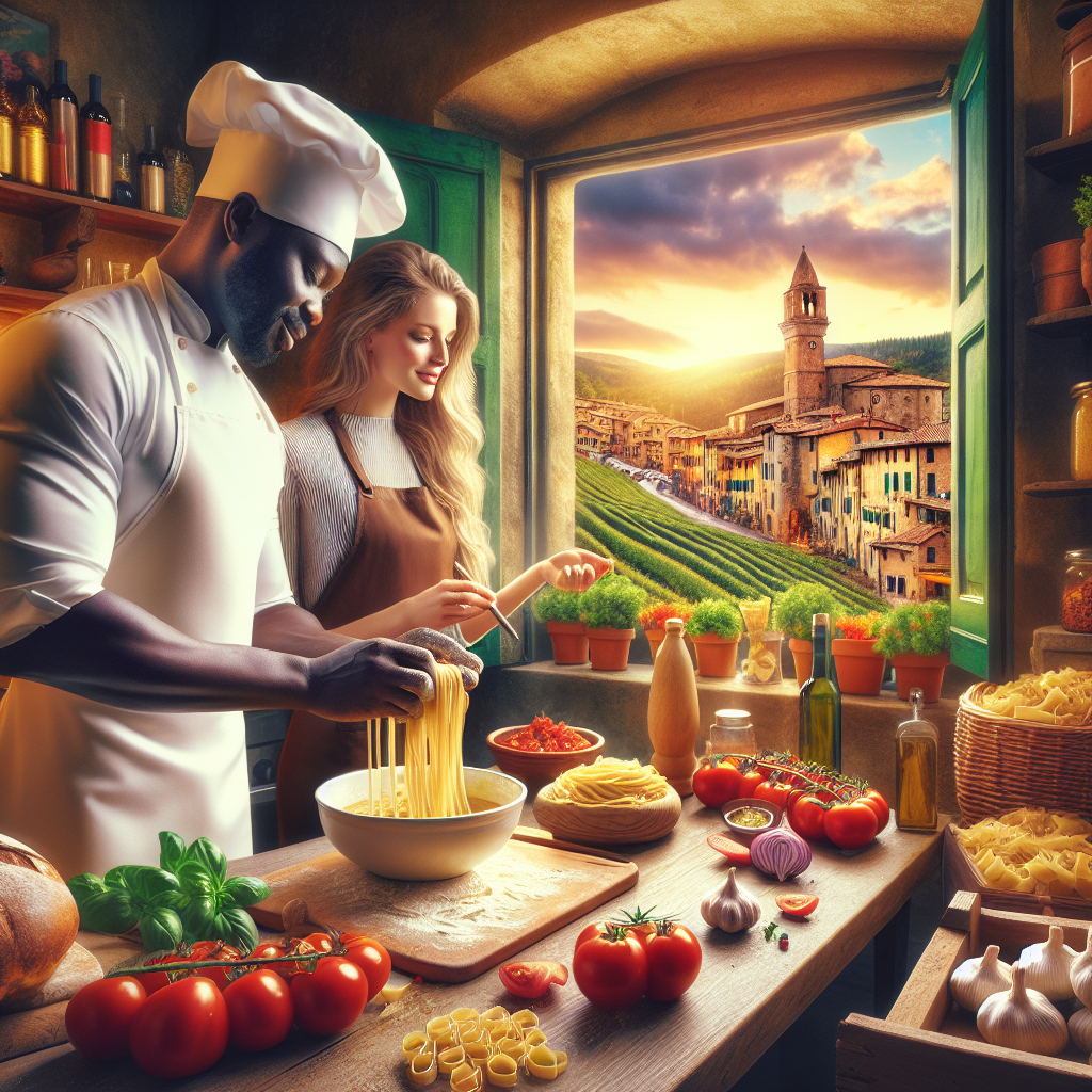 Take a cooking class in Italy