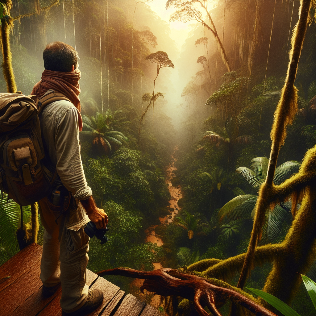 Explore the Amazon rainforest in Brazil