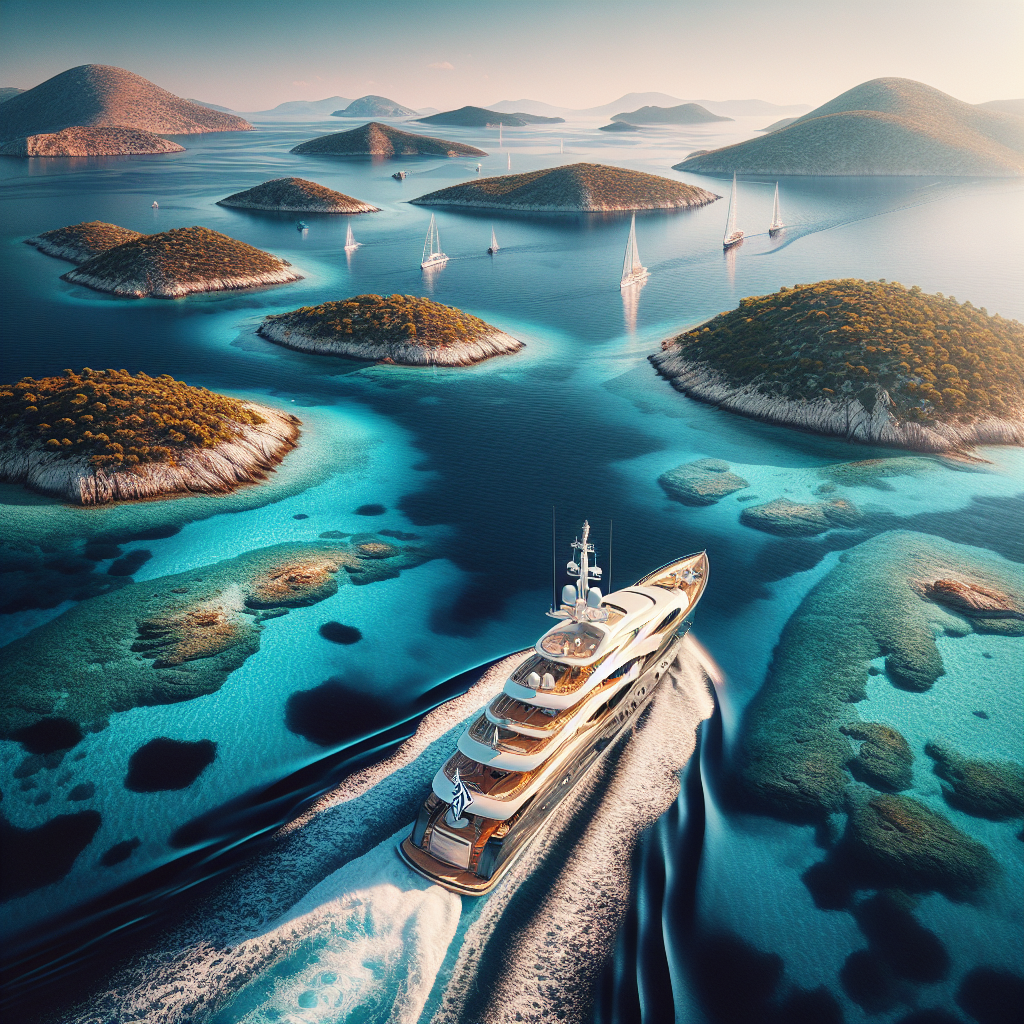 Island hop in the Greek islands
