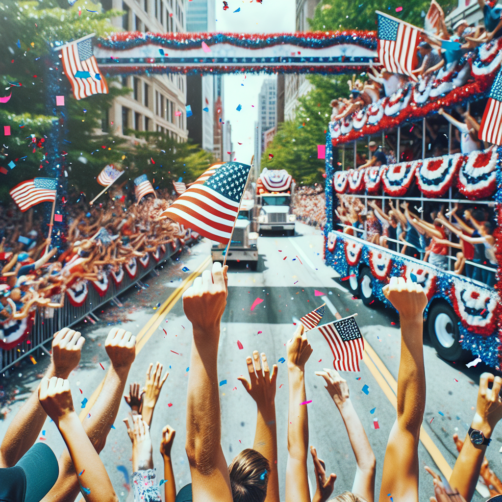 Attend a Fourth of July parade