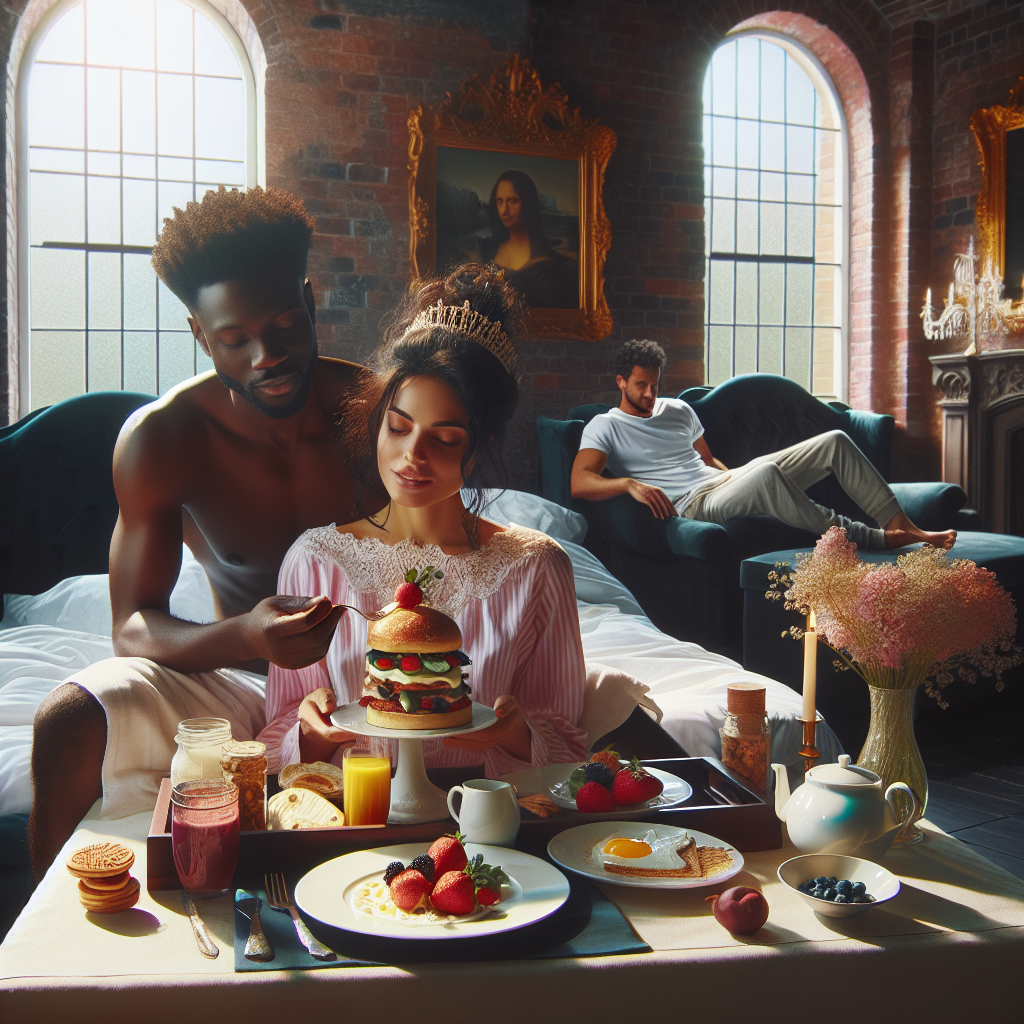 Have breakfast in bed every Sunday for a month