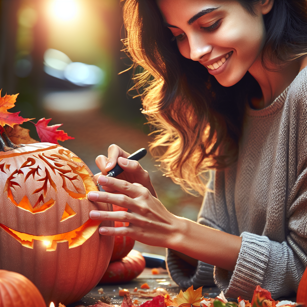Carve the most creative pumpkin design
