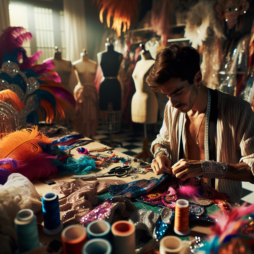 Create an elaborate homemade costume