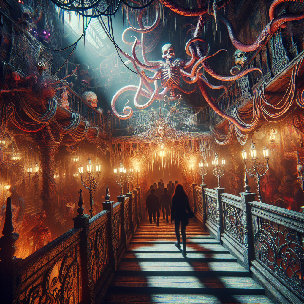 Visit a professional haunted house