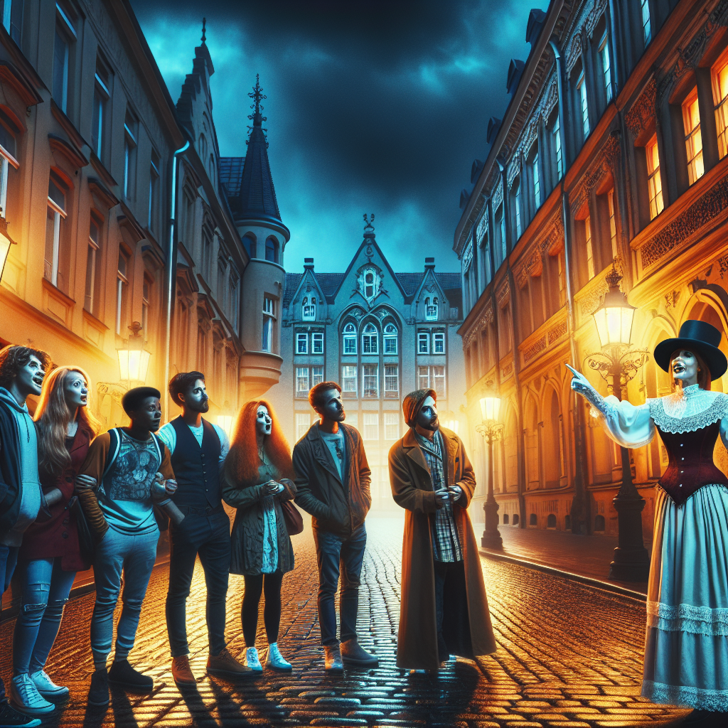 Go on a ghost tour in a historic city