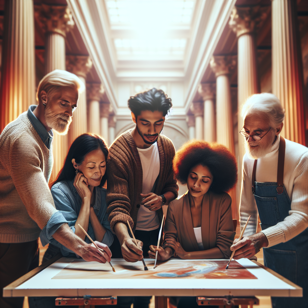 Create art together