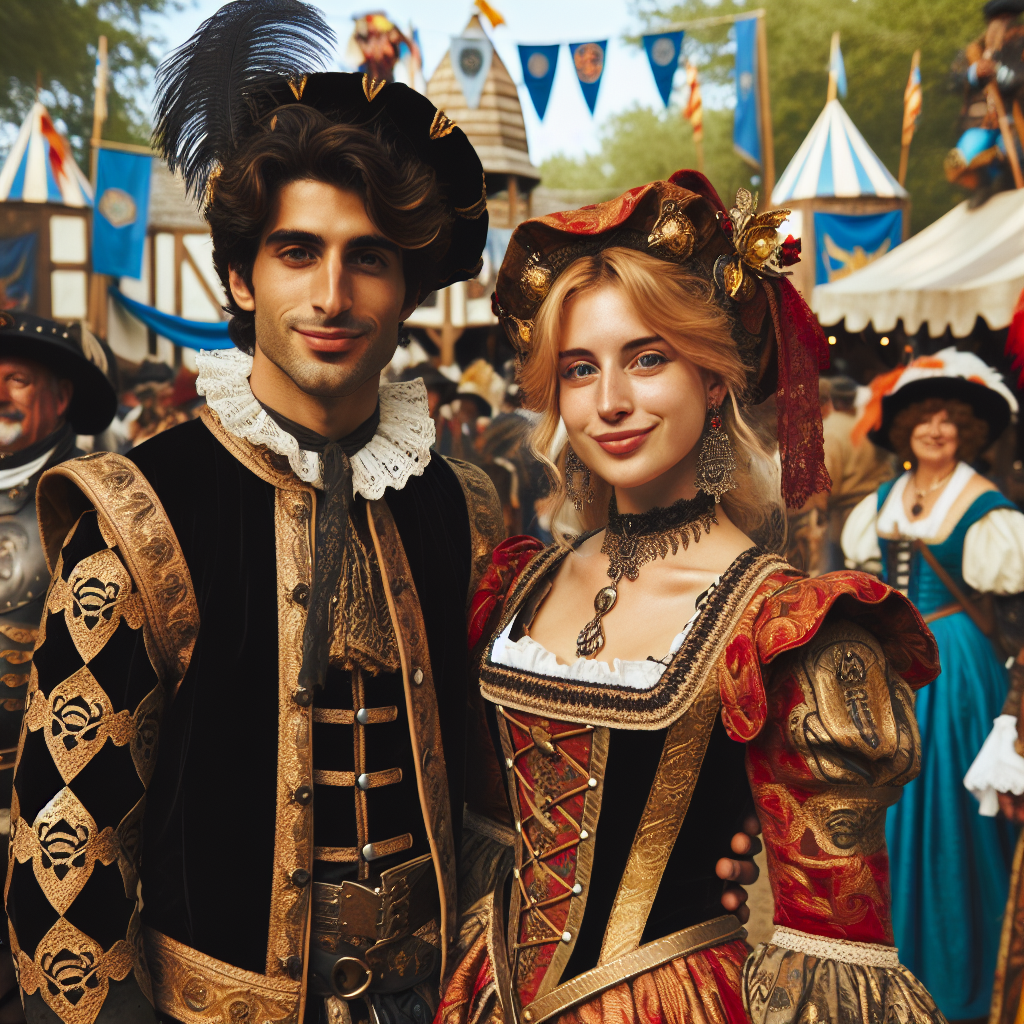Join a Renaissance festival in full costume