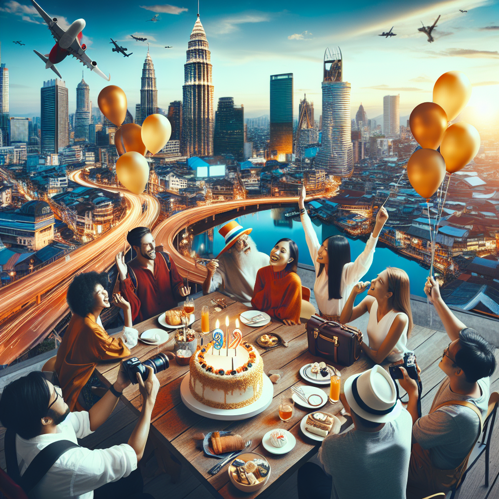 Celebrate your birthday in a different city